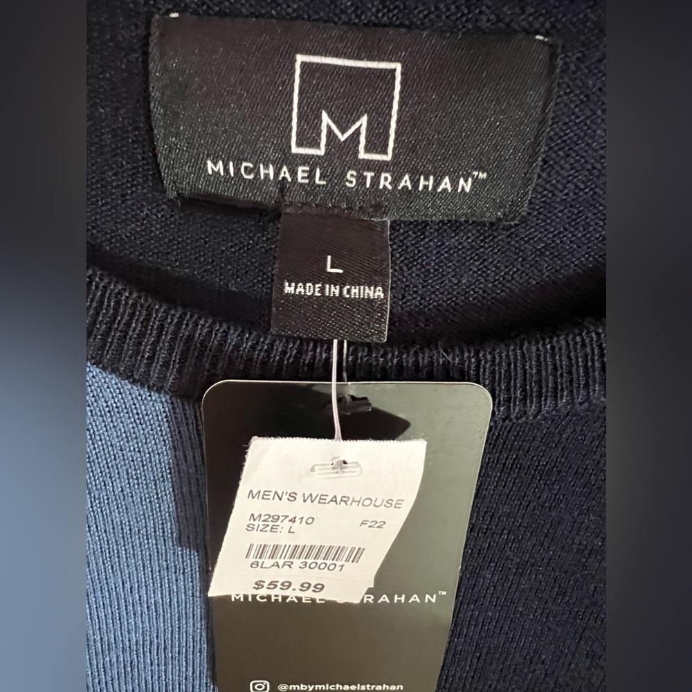 MSX by Michael Strahan Men's Purple Sweater Size XXL - Picture 7 of 16